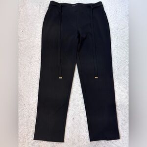 NYC Women's Classic Black Straight Leg Pants